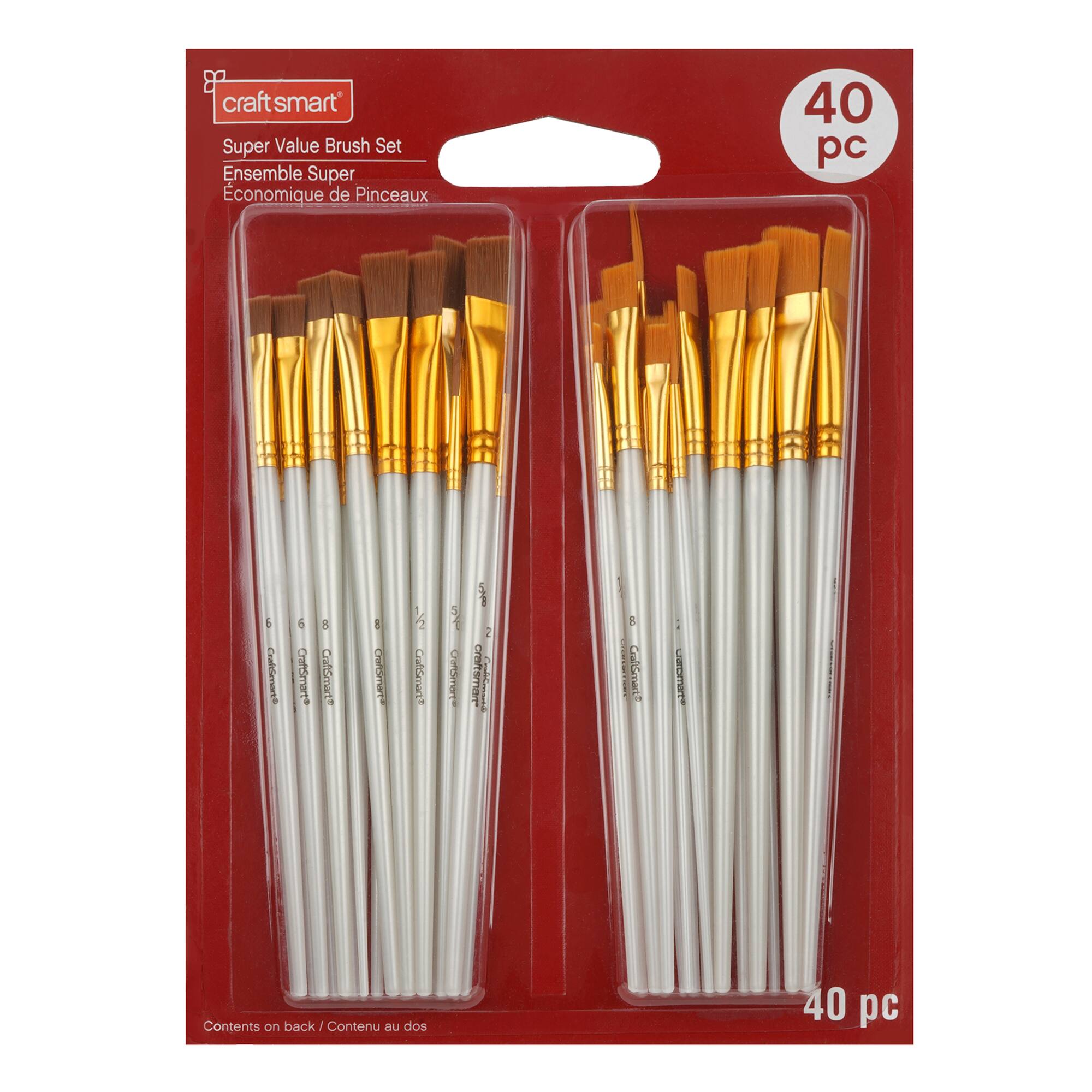 Super Value Brush Set by Craft Smart®